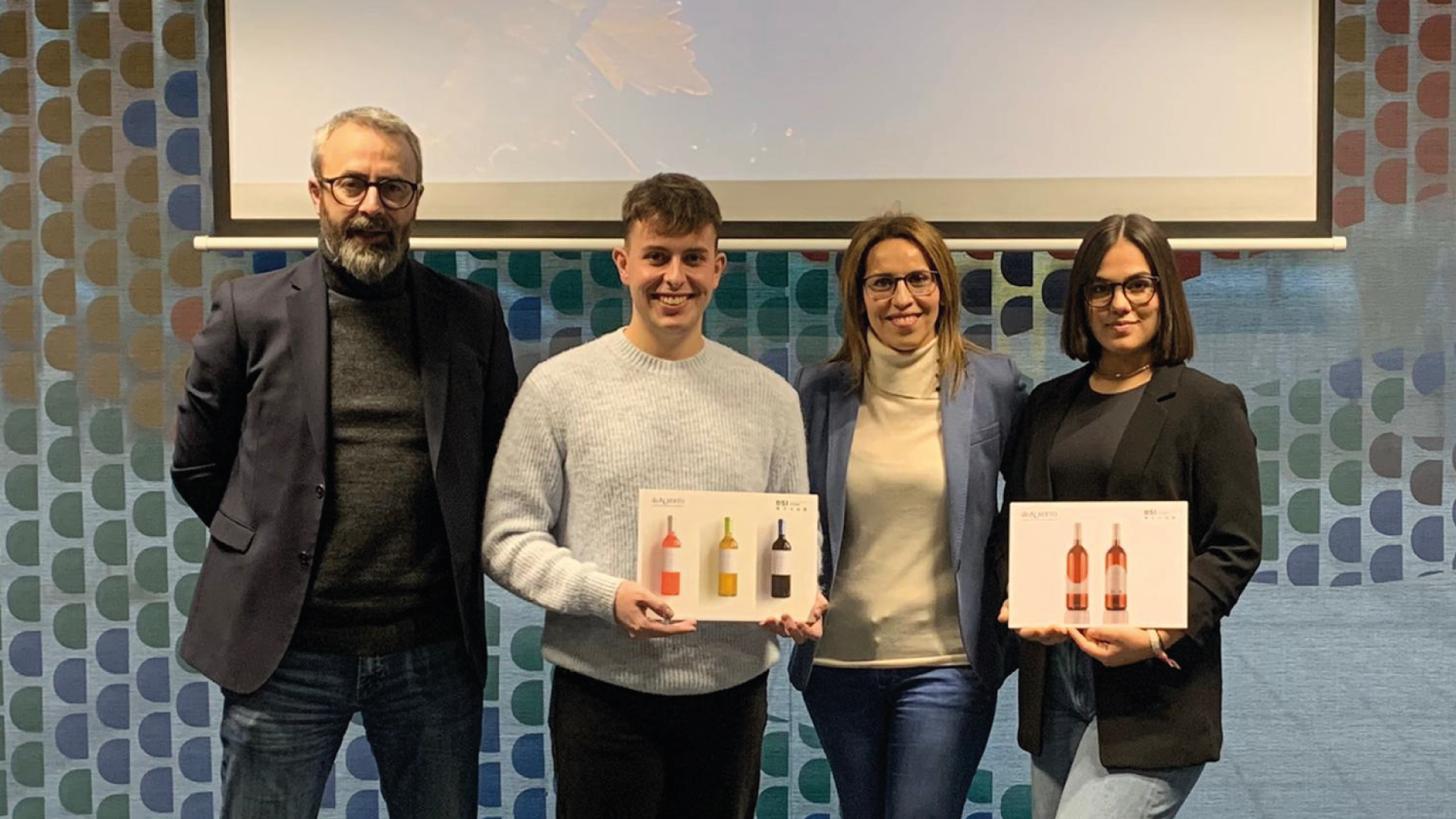 Estela Pascual y Álvaro Bravo, Ganadores del Concurso Bodegas de Alberto