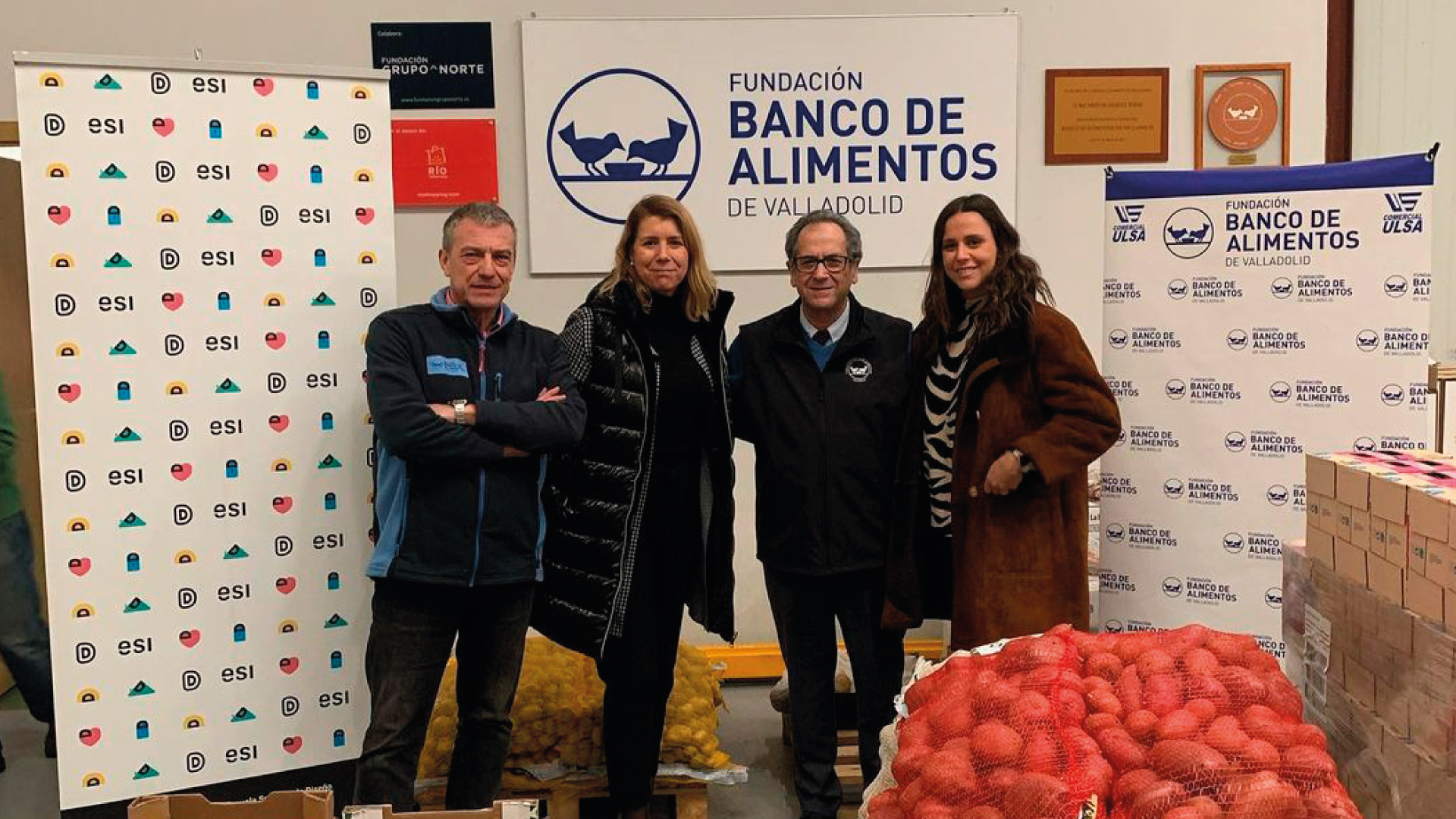 300 Litros de Aceite y Leche para el Banco de Alimentos