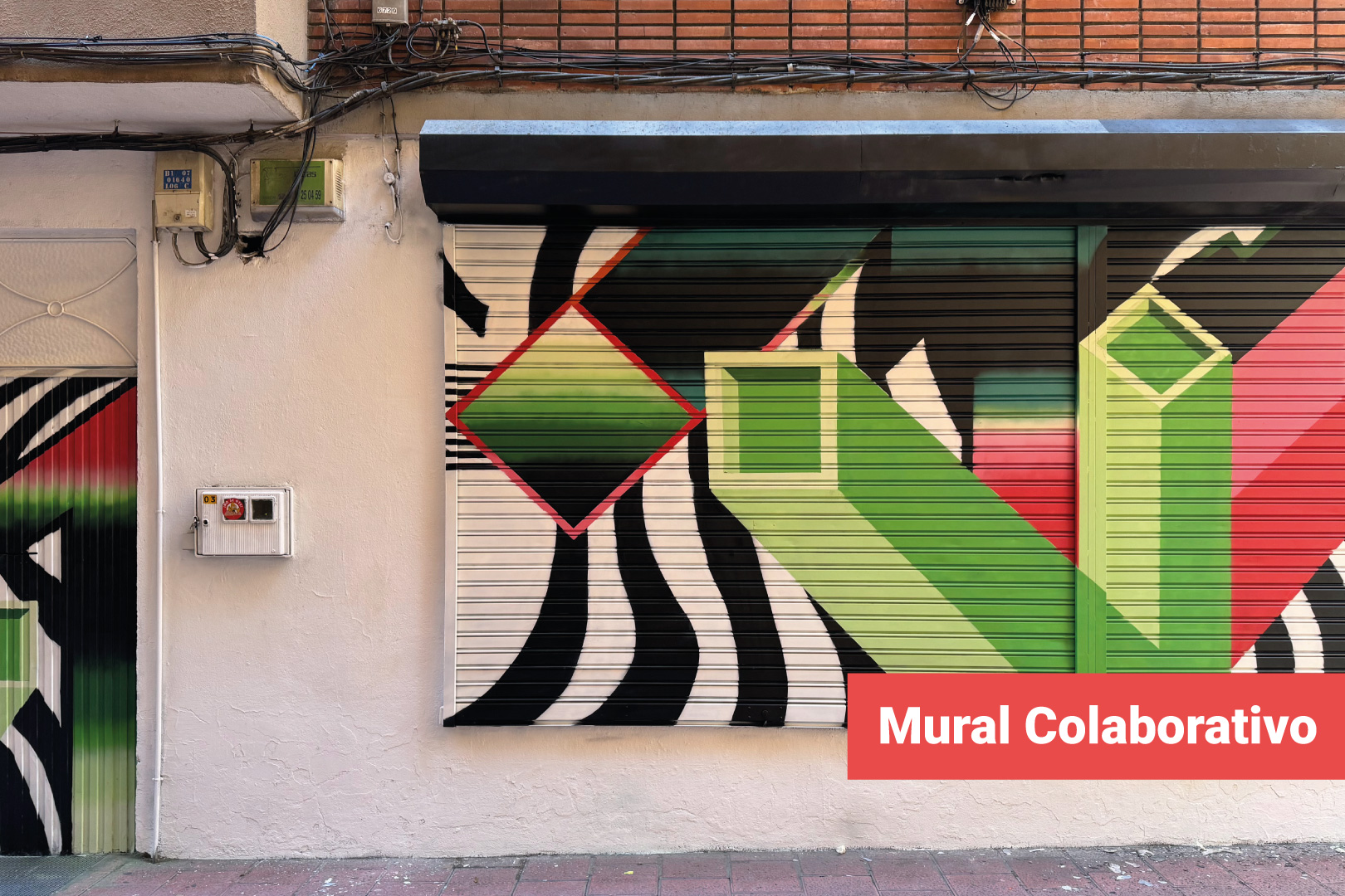 Un mural colaborativo realizado por nuestros alumnos