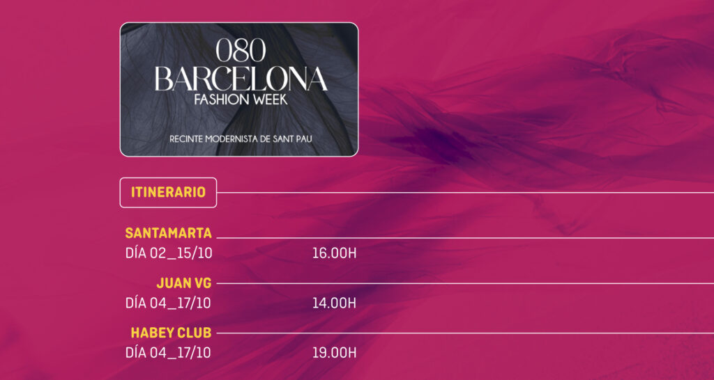 080 Barcelona Fashion Week